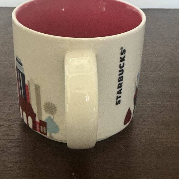 Starbucks Kansas City Coffee Mug Cup 14 0z You Are Here Collection 2015 BBQ - Picture 3 of 12